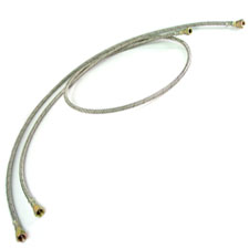 Oil Feed Line -4 - SS Braid 5 Ft.